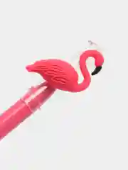 Ручка гелевая стираемая "Flamingo", синяя, 0,5 мм