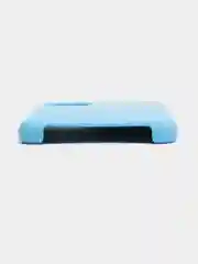 Голубой чехол для iPhone 11 силиконовый, с логотипом