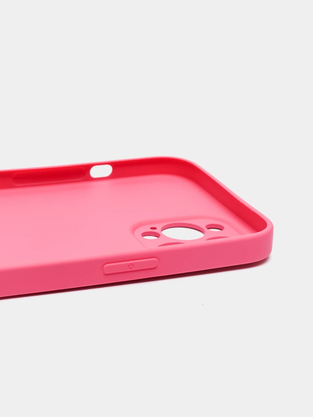 Фуксия чехол силиконовый со стеклянной панелью для iPhone 11 Pro Max, 12 Pro Max, 12 Pro