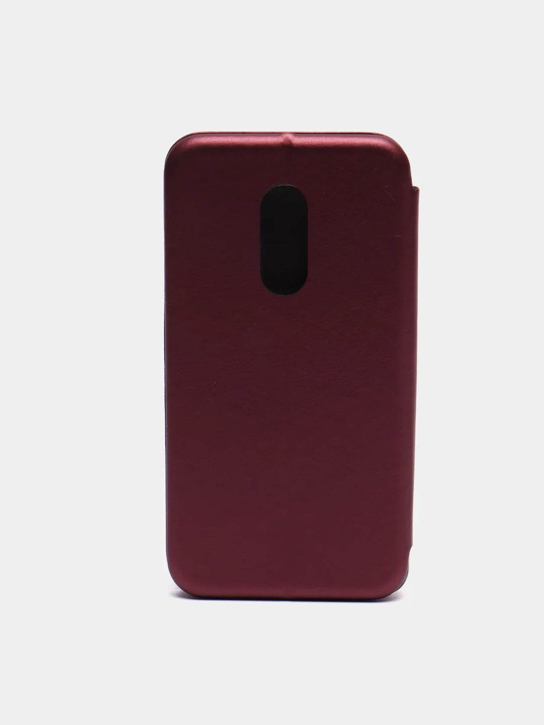 Багровый чехол-книжка для Xiaomi Redmi Note 4X