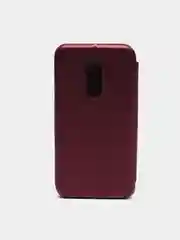 Багровый чехол-книжка для Xiaomi Redmi Note 4X