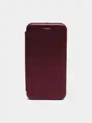 Багровый чехол-книжка для Xiaomi Redmi Note 4X