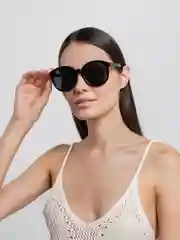 Черный женские солнцезащитные очки