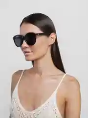Черный женские солнцезащитные очки
