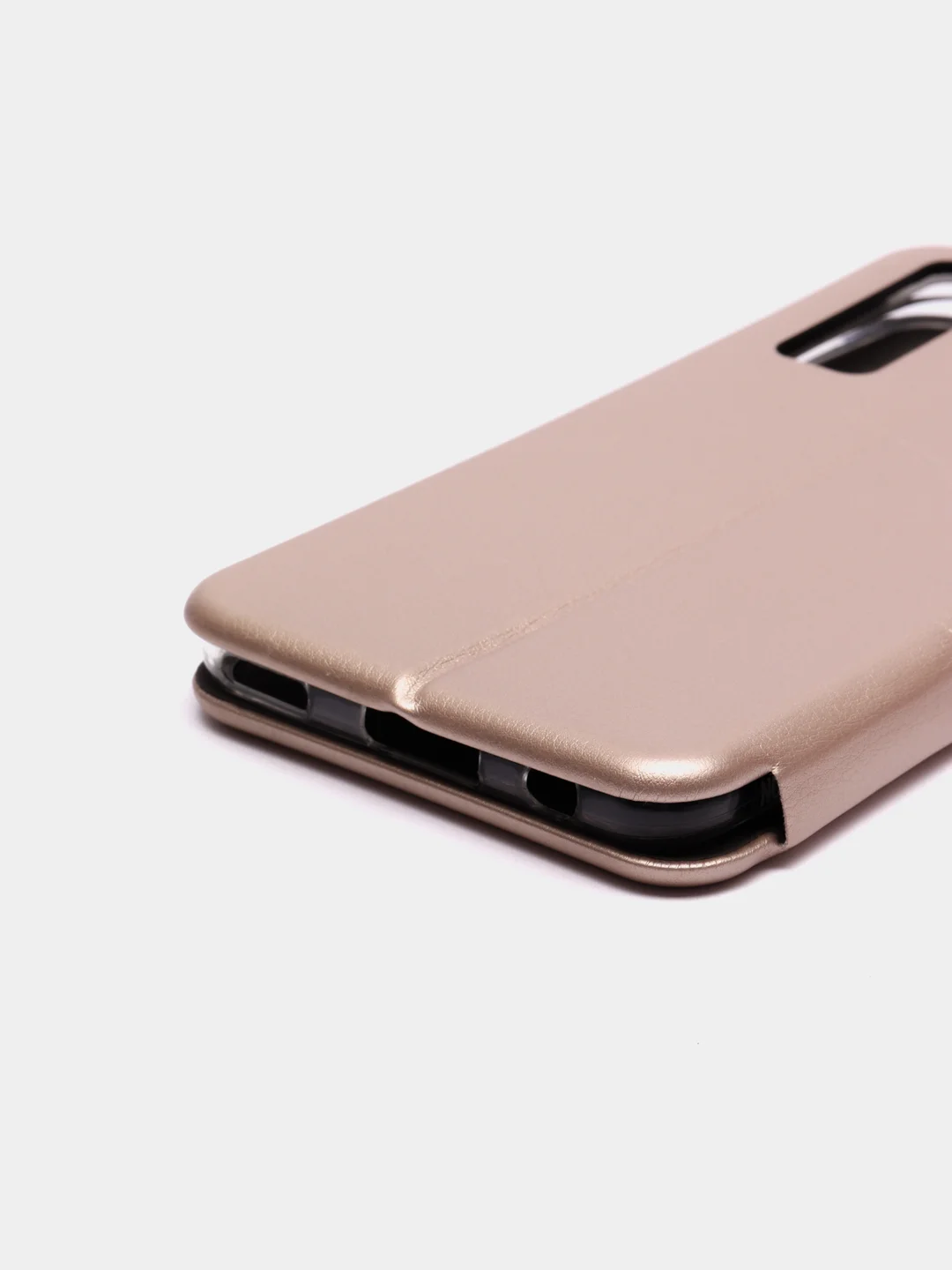 Золотой чехол-книжка для Huawei Honor 30S-4G/Nova 7 SE / Чехол на Хуавей Хонор 30S-4G / Нова 7 SЕ