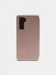 Золотой чехол-книжка для Huawei Honor 30S-4G/Nova 7 SE / Чехол на Хуавей Хонор 30S-4G / Нова 7 SЕ