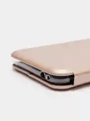 Золотой чехол-книжка Huawei Honor 6C Pro, Хуавей Хонор 6С Про