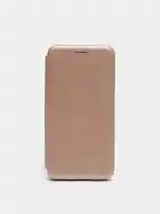 Золотой чехол-книжка Huawei Honor 6C Pro, Хуавей Хонор 6С Про