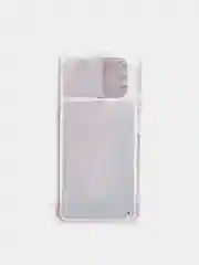 Фуксия чехол Xiaomi Poco M3 силиконовый переливающийся жидкий с блестками и защитой камеры
