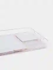 Фуксия чехол Xiaomi Poco M3 силиконовый переливающийся жидкий с блестками и защитой камеры