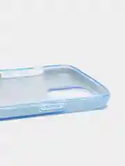 Голубой чехол для iPhone 12, 12 Pro 13 Pro Max 13 mini 14 Pro Max 15 Pro Max блестящий сияющий