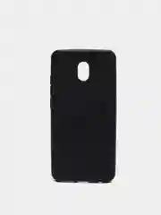 Черный чехол накладка на Xiaomi Redmi 8A, плетеный