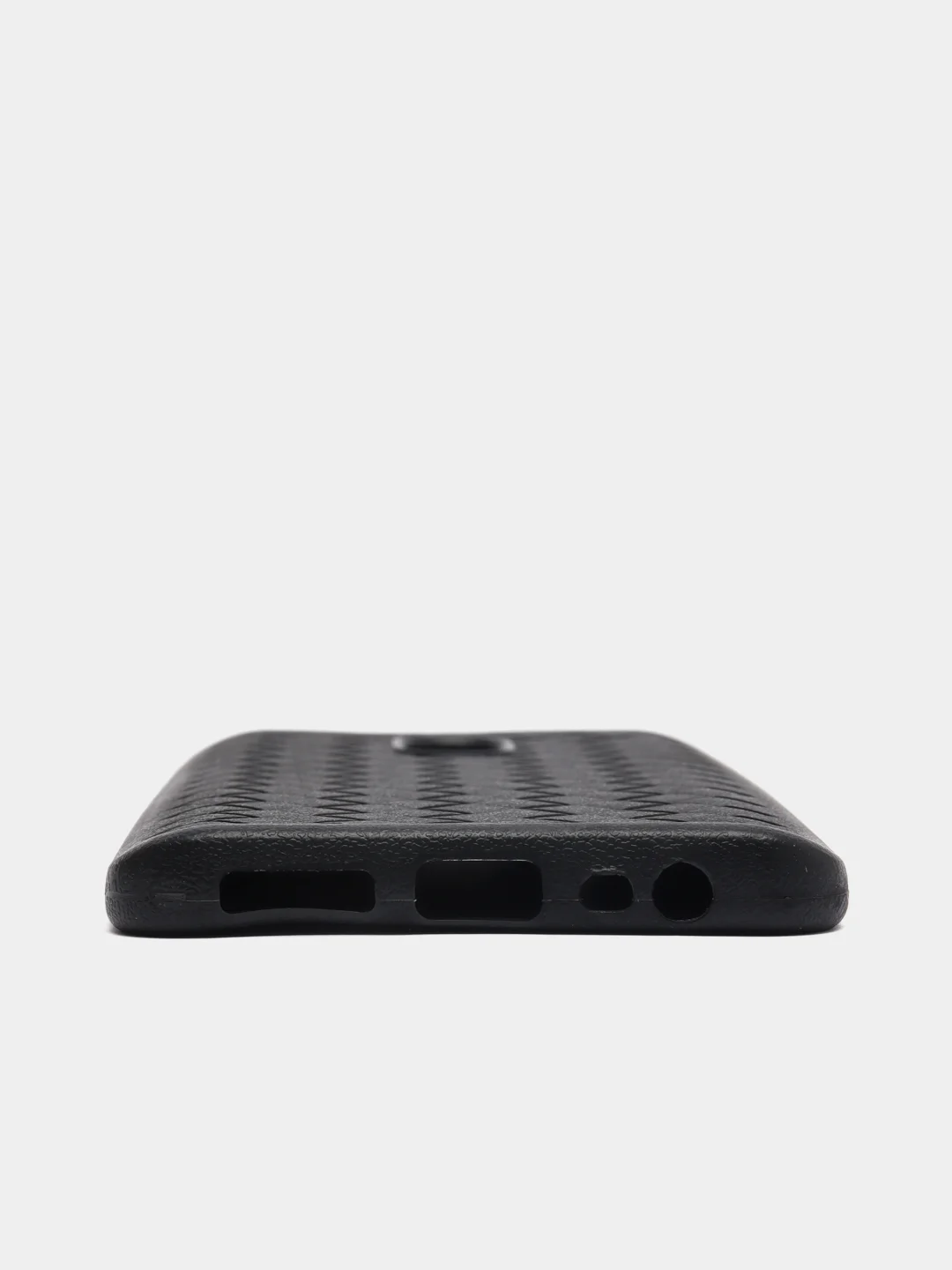 Черный чехол накладка на Xiaomi Redmi 8A, плетеный