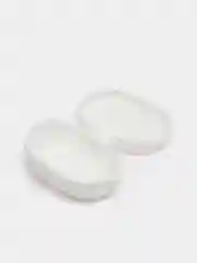 Белый чехол с карабином для Xiaomi Redmi Airdots / Airdots S / Airdots 2