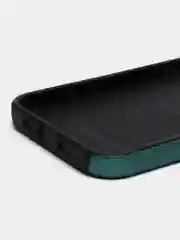 Зеленый силиконовый чехол iPhone 12 Pro Max, противоударный с магнитом и кольцом