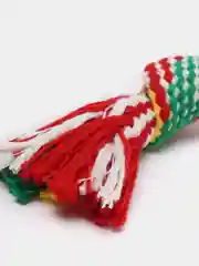Игрушка канатная с пищалкой внутри, до 25 см, микс цветов