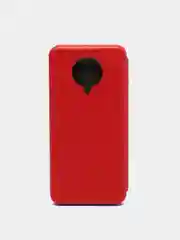 Красный чехол книжка для Xiaomi Poco F2 PRO 2020 сяоми поко ф2 про чехол с карманом для карт