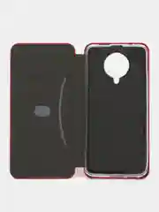 Красный чехол книжка для Xiaomi Poco F2 PRO 2020 сяоми поко ф2 про чехол с карманом для карт