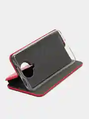 Красный чехол книжка для Xiaomi Poco F2 PRO 2020 сяоми поко ф2 про чехол с карманом для карт
