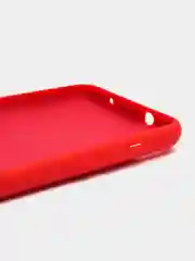 Красный силиконовый чехол Xiaomi Redmi 7A, с перфорацией, однотонный