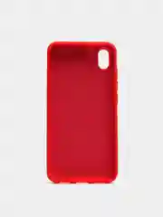 Красный силиконовый чехол Xiaomi Redmi 7A, с перфорацией, однотонный
