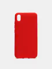Красный силиконовый чехол Xiaomi Redmi 7A, с перфорацией, однотонный
