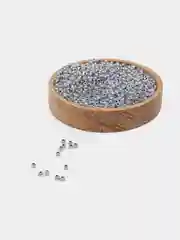 Серебряный бисер чешский Preciosa (Чехия) № 10 Opaque
