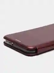 Бордовый чехол книжка Samsung Galaxy A40 (A405F)