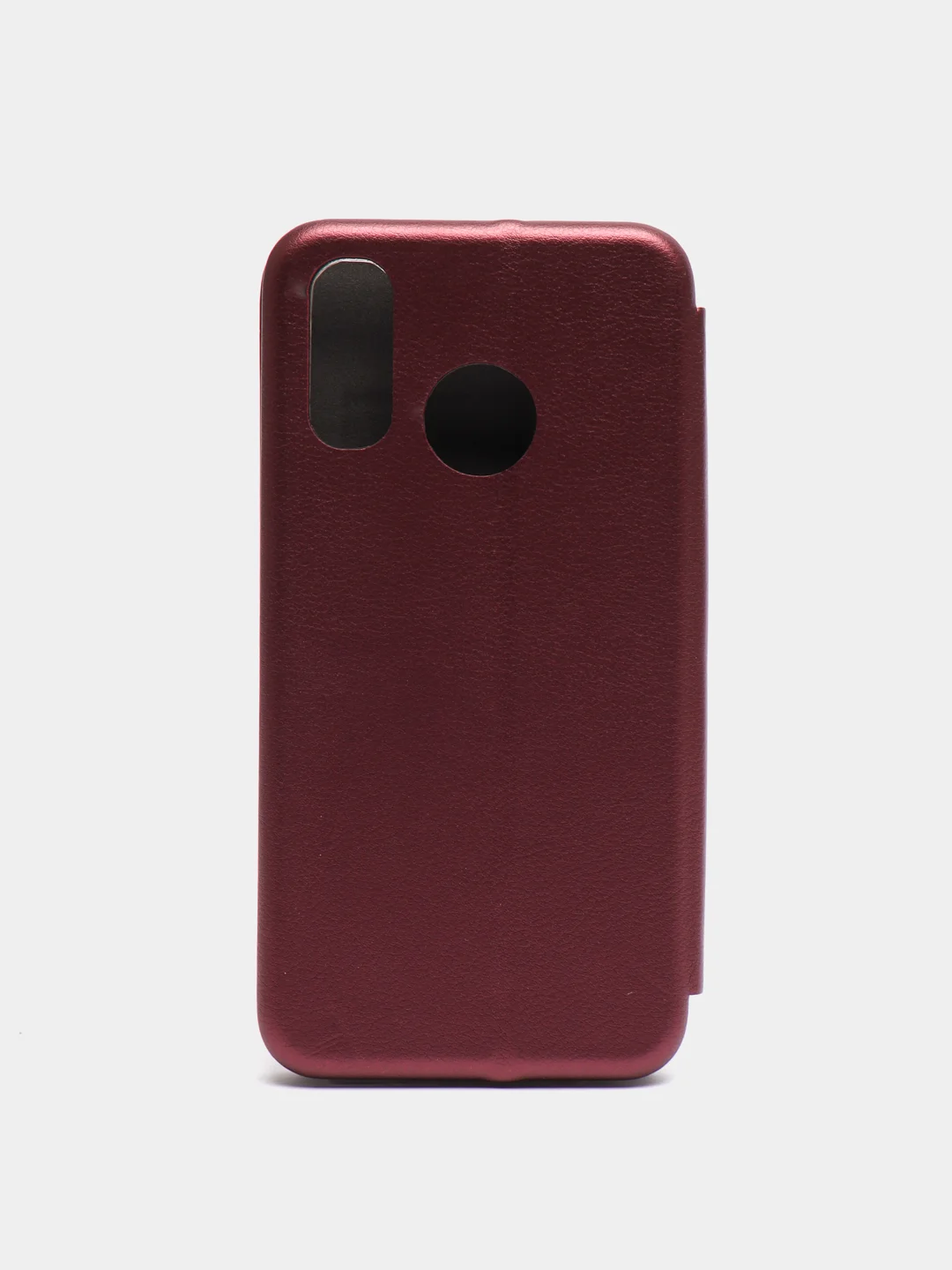 Бордовый чехол книжка Samsung Galaxy A40 (A405F)