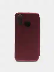 Бордовый чехол книжка Samsung Galaxy A40 (A405F)