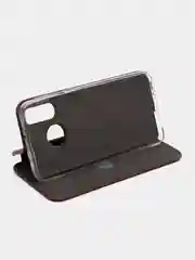 Бордовый чехол книжка Samsung Galaxy A40 (A405F)