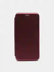Бордовый чехол книжка Samsung Galaxy A40 (A405F)
