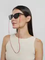 Красный цепочка для очков MIRSEE