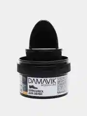 Черный крем-блеск Damavik для ухода за обувью, за изделиями из гладкой кожи, 50 мл