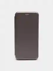 Серый чехол книжка Xiaomi Redmi Note 9 / Redmi 10X
