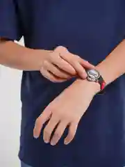 Красный детские наручные часы герои мультфильмов