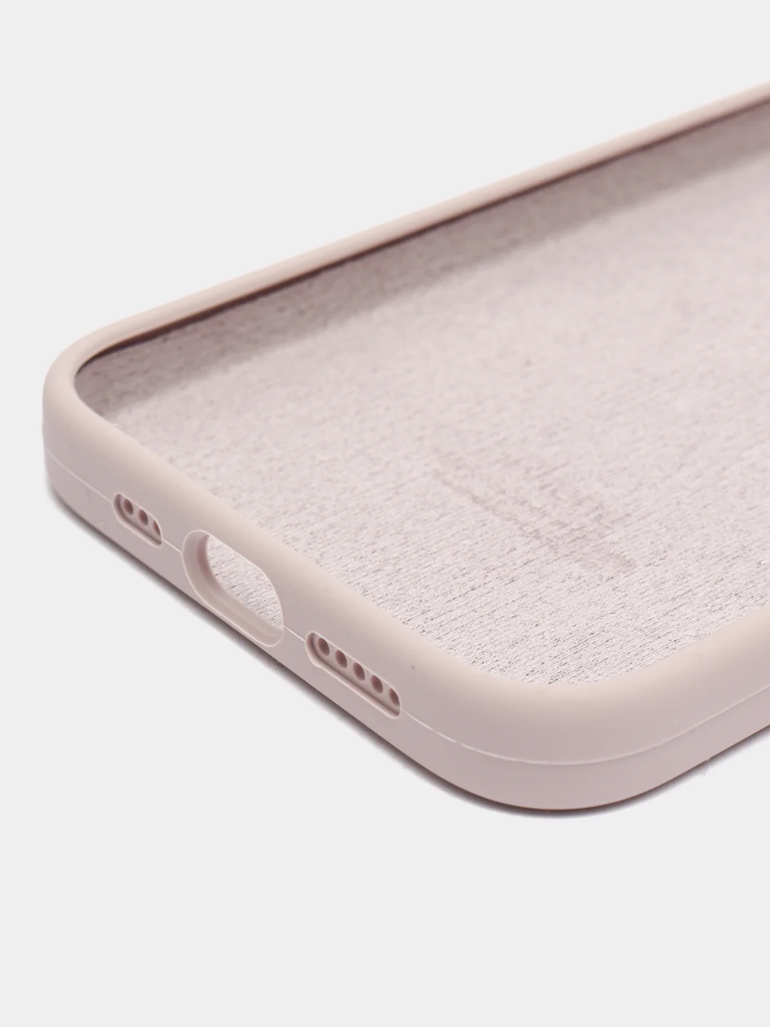 Бежевый чехол Silicone Case для Apple iPhone 13 Pro