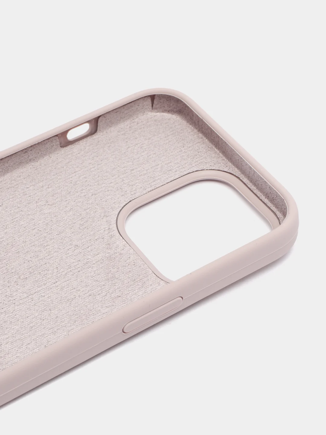 Бежевый чехол Silicone Case для Apple iPhone 13 Pro