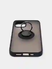 Черный чехол для iPhone 11, 13, 13 Pro, 13 Pro Max, 12, 12 Pro, 12 Pro Max кольцо, магнит