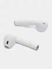 Белый беспроводные Bluetooth наушники i12 с микрофоном для  смартфона / TWS наушники