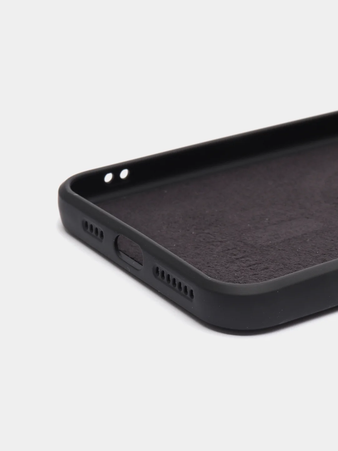 Черный чехол Soft Touch silicone case с магнитом MagSafe для iPhone 11, 11Pro, 11Pro Max