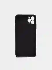 Черный чехол Soft Touch silicone case с магнитом MagSafe для iPhone 11, 11Pro, 11Pro Max