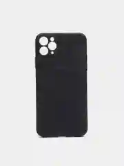Черный чехол Soft Touch silicone case с магнитом MagSafe для iPhone 11, 11Pro, 11Pro Max