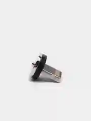 Серый магнитный зарядный USB кабель Borofone BU16, Micro USB/Type-C/Lightning