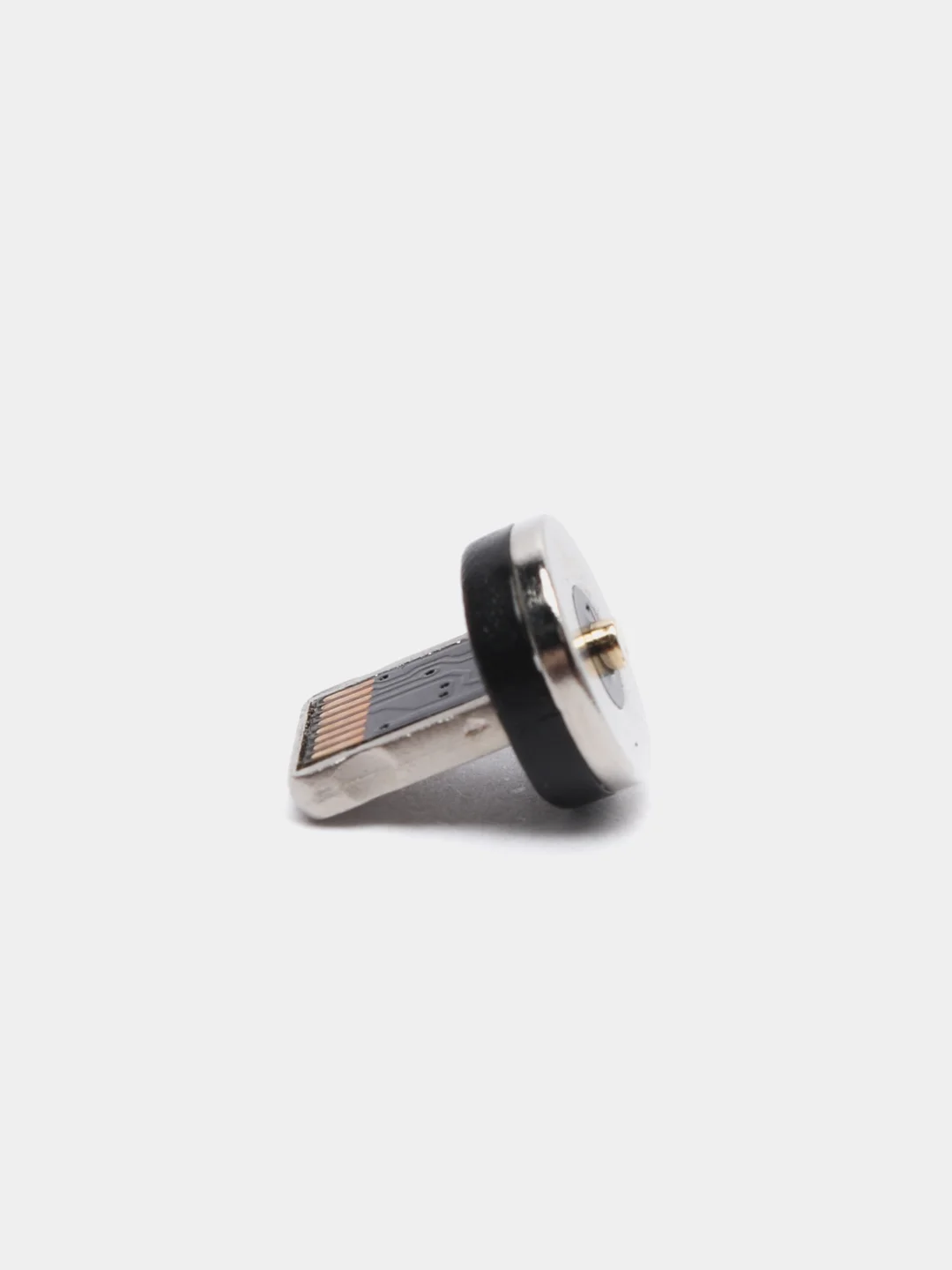 Серый магнитный зарядный USB кабель Borofone BU16, Micro USB/Type-C/Lightning
