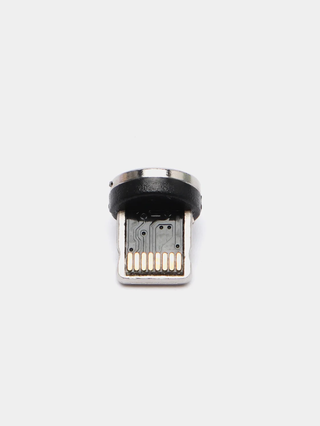 Серый магнитный зарядный USB кабель Borofone BU16, Micro USB/Type-C/Lightning