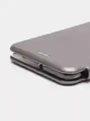 Серебряный чехол-книжка для Samsung Galaxy A51