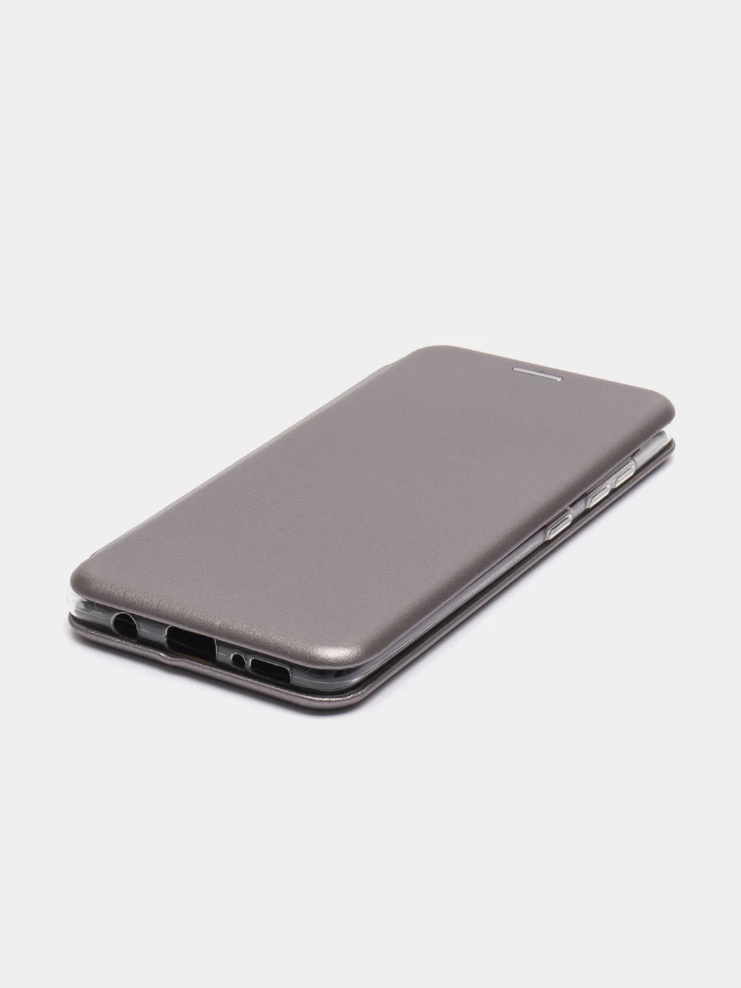 Серебряный чехол-книжка для Samsung Galaxy A51
