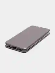 Серебряный чехол-книжка для Samsung Galaxy A51