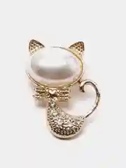 Брошь "Кошка"
